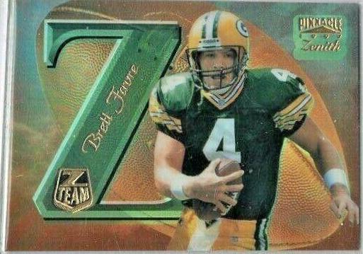 Brett Favre #ZT11 Football Cards 1997 Zenith Z Team