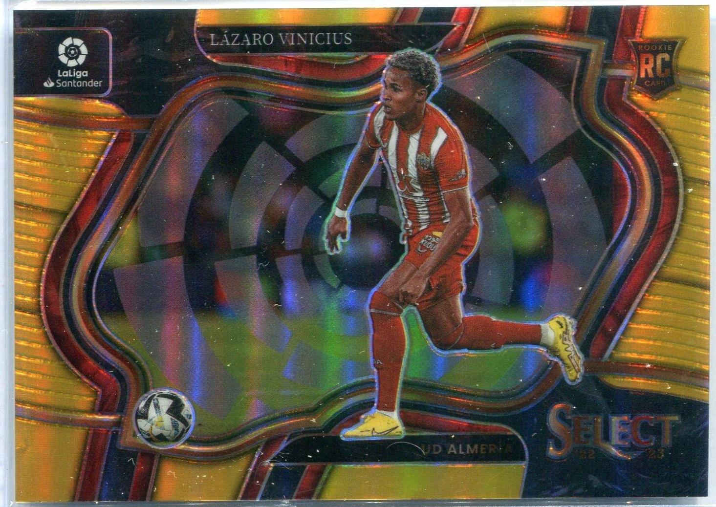 Lazaro Vinicius [Gold] #222 Soccer Cards 2022 Panini Select La Liga