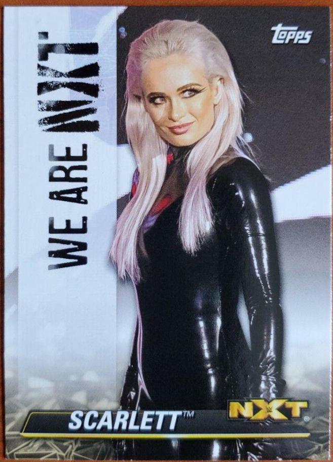 Scarlett #NXT-50 Wrestling Cards 2021 Topps WWE We Are NXT