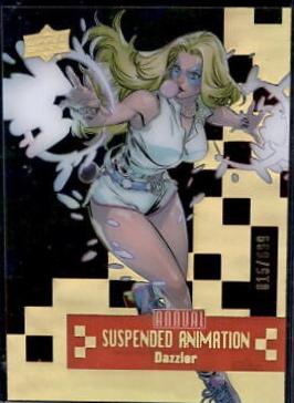 Dazzler #7 Marvel 2022 Upper Deck Annual Suspended Animation