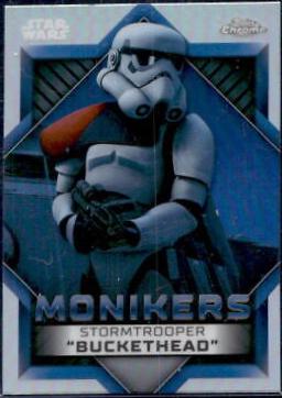 Stormtrooper #M-19 Star Wars 2023 Topps Chrome Moniker