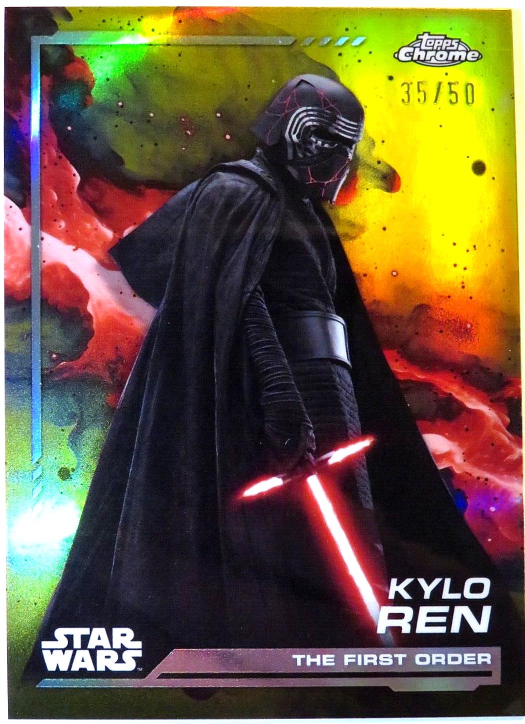 Kylo Ren [Gold Refractor] #115 Star Wars 2024 Topps Chrome