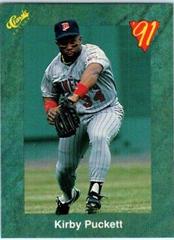 Kirby Puckett [Series III] #T74 Baseball Cards 1991 Classic Prices