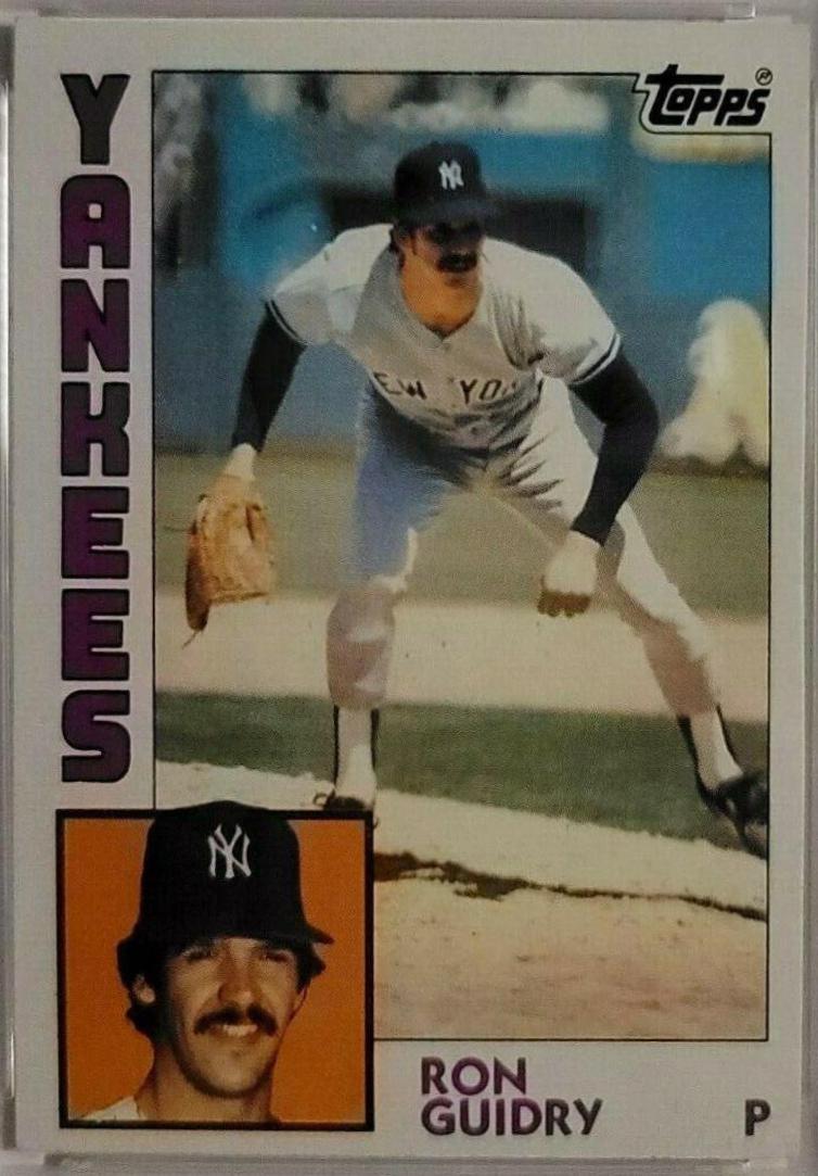 Ron Guidry #110 Prices | 1984 Topps | Baseball Cards