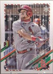 Dylan Carlson [Metallic] #HW106 Baseball Cards 2021 Topps Holiday Mega Box Prices