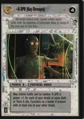 K-3PO [Revised] Star Wars CCG Hoth Prices