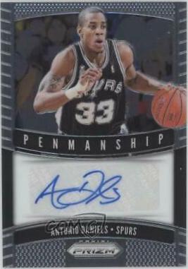 Antonio Daniels #PM-ADN Basketball Cards 2019 Panini Prizm Penmanship