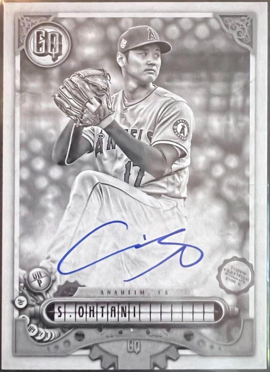 Shohei Ohtani Black White GQA SO Prices 2022 Topps Gypsy Queen