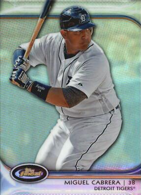 Miguel Cabrera [Refractor] #70 Baseball Cards 2012 Finest