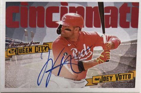 Joey Votto #TPC-JV Baseball Cards 2022 Topps Archives Postcards Autographs