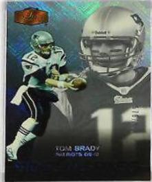 Tom Brady 2006 Flair deals Showcase NE Patriots PSA 9