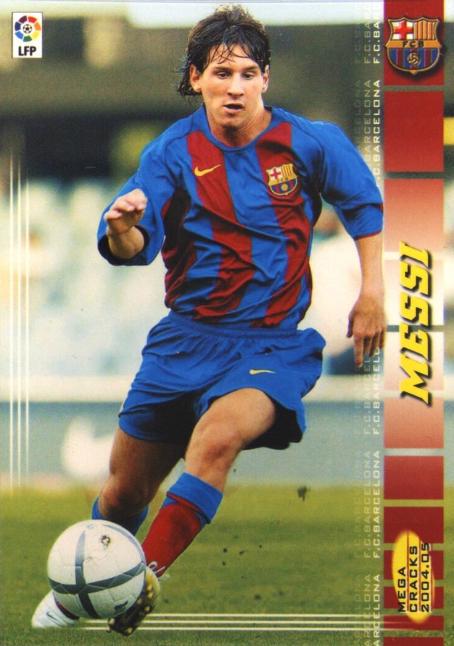 Lionel Messi #71 Prices | 2004 Panini Sports Mega Cracks | Soccer Cards