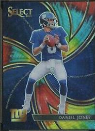 Daniel Jones [Tie Dye Prizm] #20 Football Cards 2019 Panini Select Phenomenon