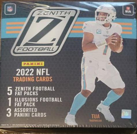 Mega Box Football Cards 2022 Panini Zenith