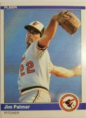 Jim Palmer #16 Baseball Cards 1984 Fleer Prices