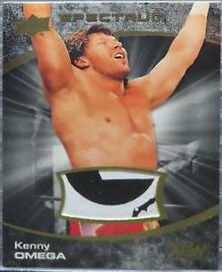 Kenny Omega [Memorabilia Dark] #1 Wrestling Cards 2021 Upper Deck AEW Spectrum