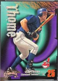 Jim Thome [Rave] #153 Baseball Cards 1998 Circa Thunder