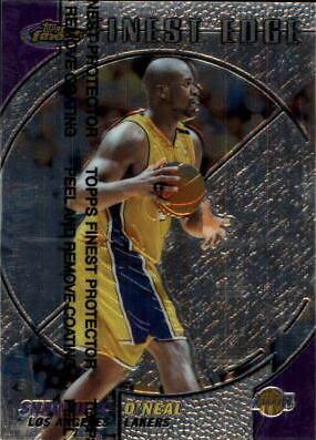 Shaquille O'Neal PSA 10 selling •• 1999 Topps Finest Edge Basketball #243 Los Angeles La