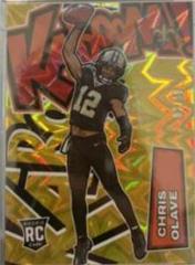 Chris Olave [Gold] #K42 Football Cards 2022 Panini Absolute Kaboom Vertical Prices