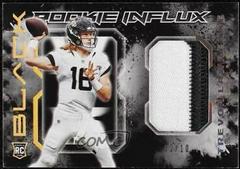 Trevor Lawrence [Patch Autograph Gold] #201 Football Cards 2021 Panini Black Prices