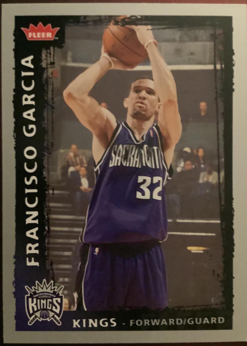 Francisco Garcia #172 Basketball Cards 2008 Fleer