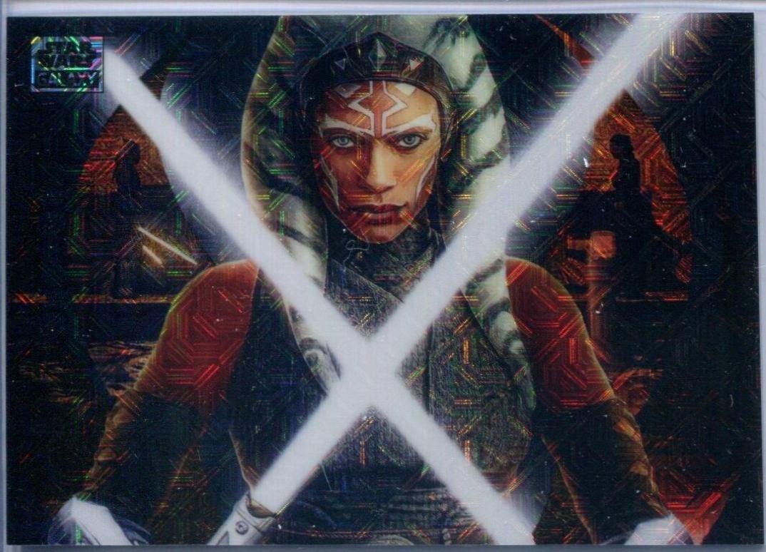 Ahsoka Returns [Mojo Refractor] #100 Star Wars 2024 Topps Chrome Galaxy