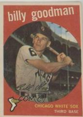 Billy Goodman #103 Baseball Cards 1959 Topps Prices