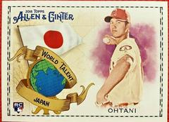 Shohei Ohtani Allen Ginter World Talent Rookie Card Japan purchases