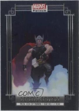 Thor: God of Thunder #IC20 Marvel 2023 Upper Deck Platinum Iconic Covers