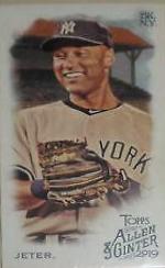 Derek Jeter [Mini] #134 Baseball Cards 2019 Topps Allen & Ginter