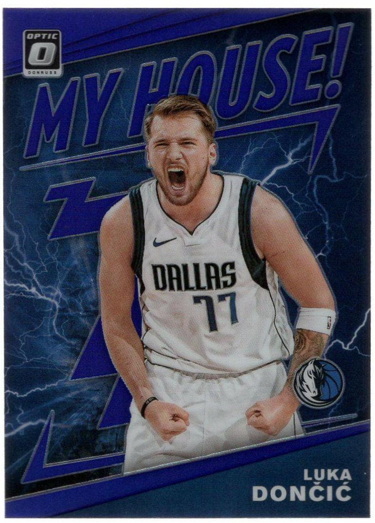 Luka doncic top my house purple prizm sgc 10