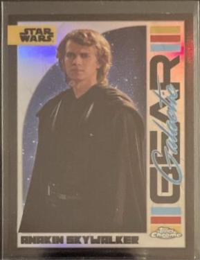 Anakin Skywalker #GG-18 Star Wars 2024 Topps Chrome Galactic Gear