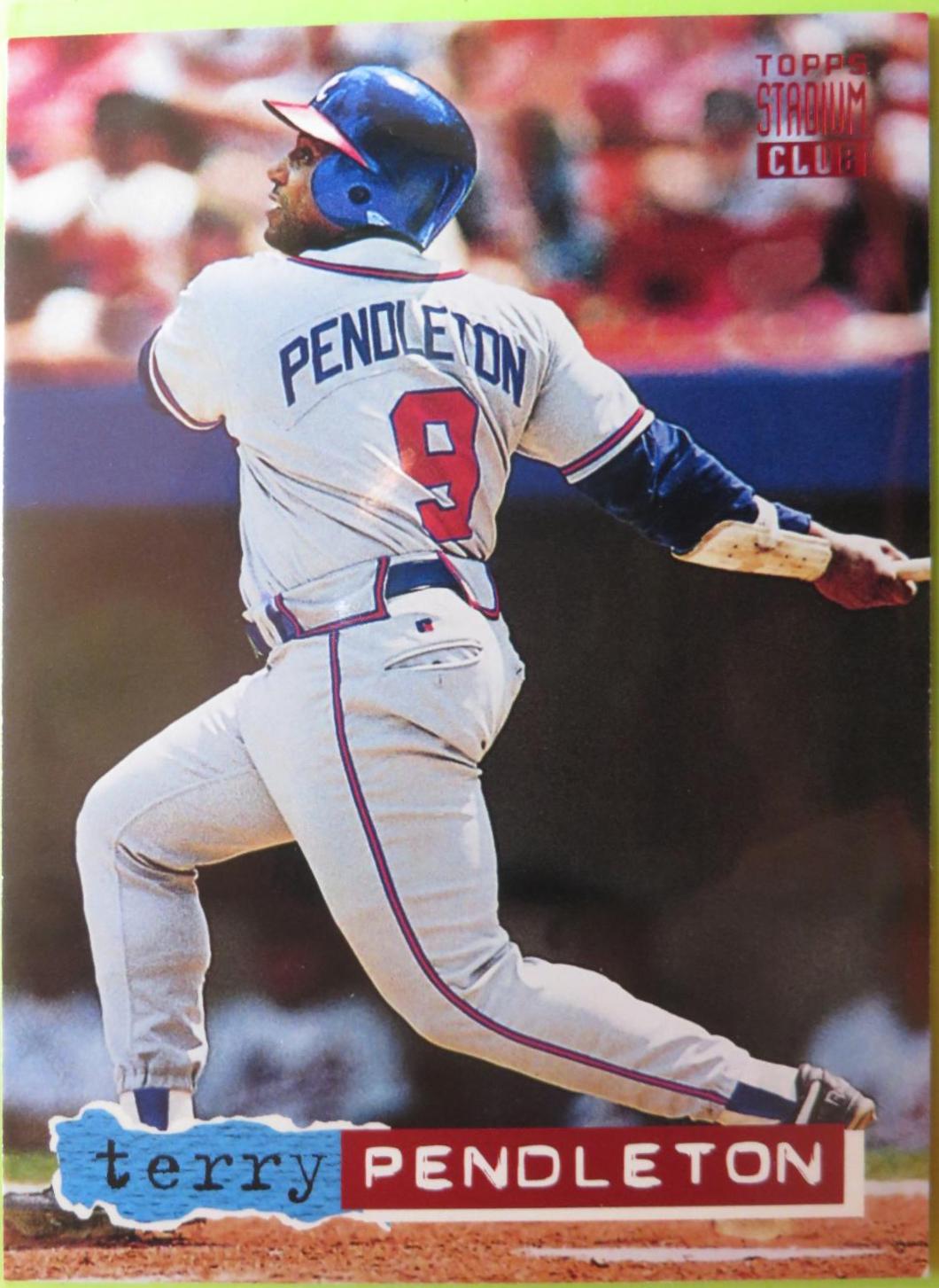 Terry Pendleton 313 Prices 1994 Stadium Club Baseball Cards