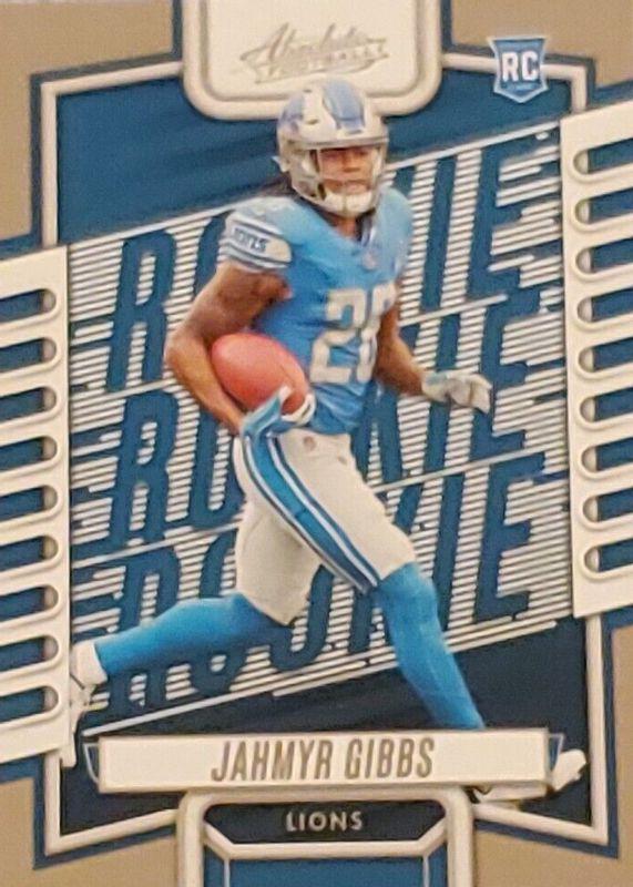 Jahmyr Gibbs Prices Rookie Panini Absolute Football Cards