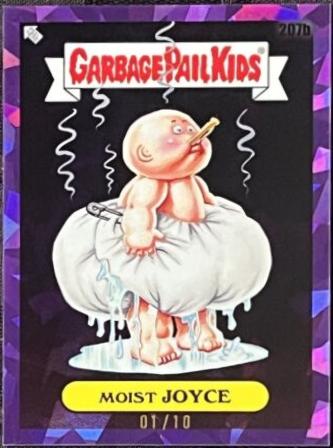 Moist JOYCE [Purple] #207b Garbage Pail Kids 2023 Sapphire