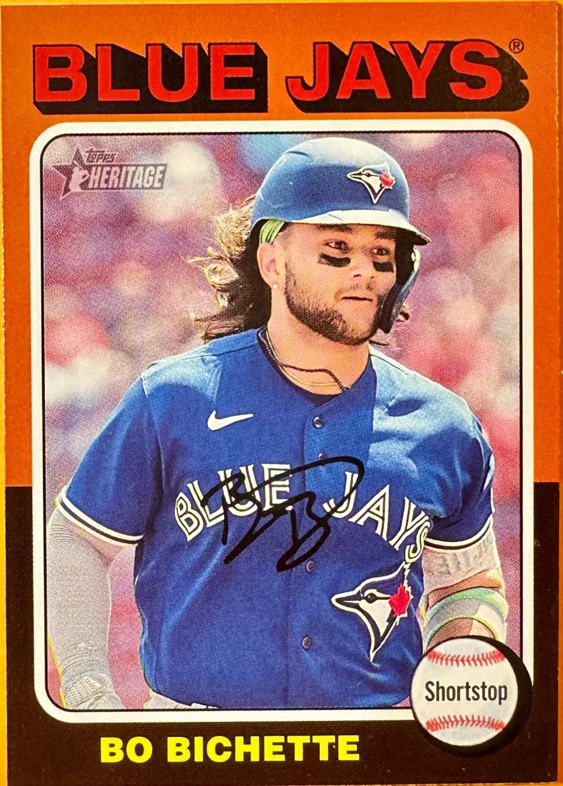 Bo Bichette 152 Prices 2024 Topps Heritage Baseball Cards