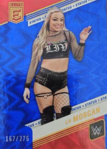 Liv Morgan [Status Explosion] #2 Wrestling Cards 2023 Donruss Elite WWE