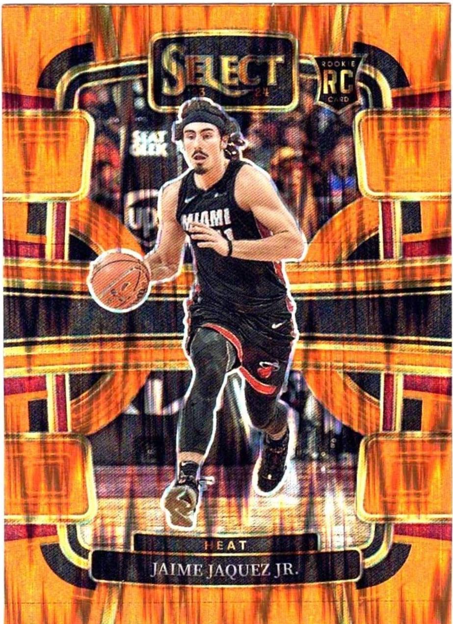 Jaime Jaquez Jr. [Flash Orange Prizm] 100 Prices 2023 Panini Select