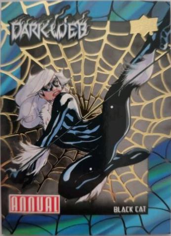 Black Cat [Black] #DW-13 Marvel 2023 Upper Deck Annual Dark Web