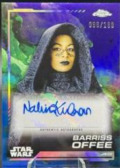 Nalini Krishan as Barriss Offee #AU-NK Star Wars 2024 Topps Chrome Autograph Prices