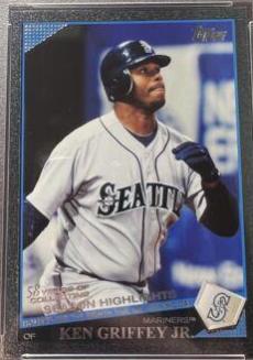 Ken Griffey Jr. [Black] #UH190 Baseball Cards 2009 Topps Updates & Highlights