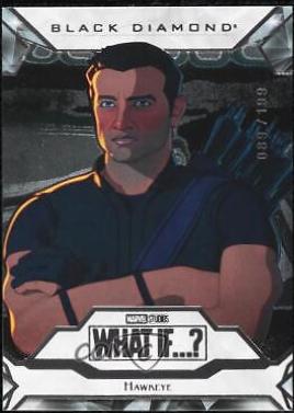 Hawkeye #BD12 Marvel 2023 Upper Deck What If Black Diamond