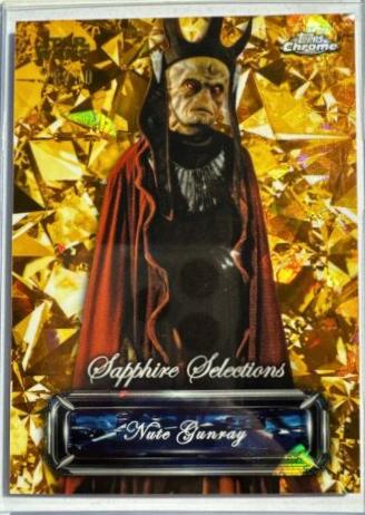 Nute Gunray [Gold] #SS-15 Star Wars 2024 Topps Chrome Sapphire Selections