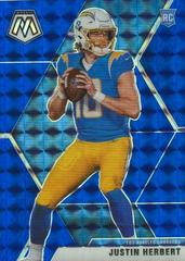 Justin Herbert [Blue Mosaic] #204 Football Cards 2020 Panini Mosaic Prices