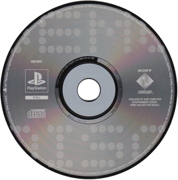 Welcome Pack Demo Disc SCED-02417 PAL Playstation