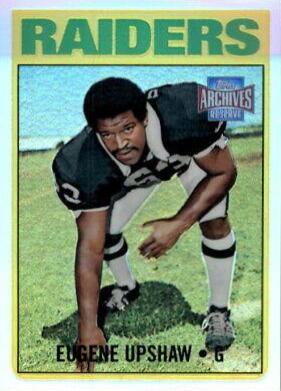 Gene Upshaw #59 Football Cards 2001 Topps Archives Reserve