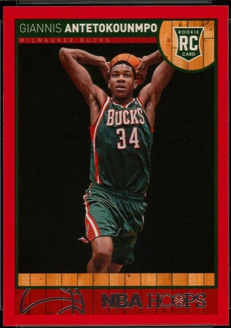 Giannis Antetokounmpo- Rookie Card- NBA- outlets MVP