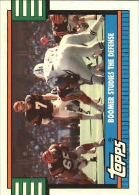 Bengals Team #502 Football Cards 1990 Topps Tiffany