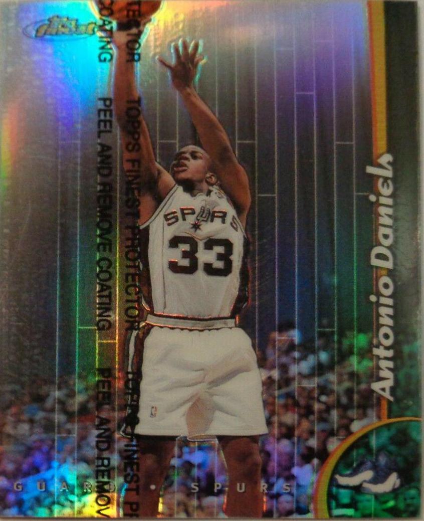 Antonio Daniels Refractor #222 Basketball Cards 1998 Finest