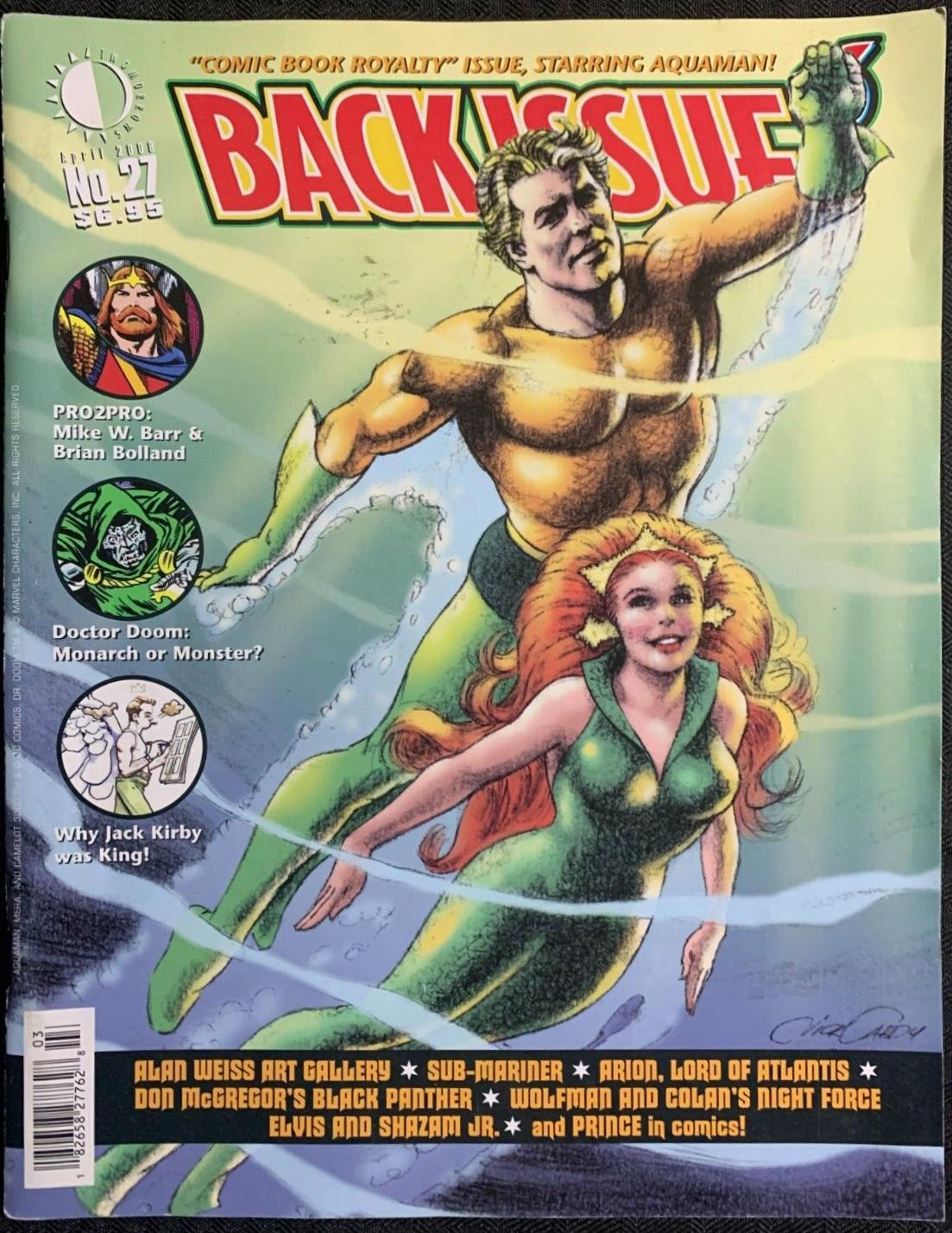 Back Issue #27 (2008) Comic Books Back Issue